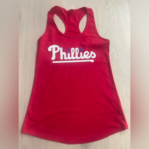 Gildan Tops - Phillies Women’s Custom Made Player Racerback Tank